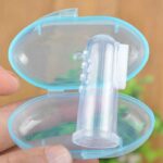 Mumlove Soft Silicone Baby Toothbrush, Safe And Bpa-Free Finger Brush