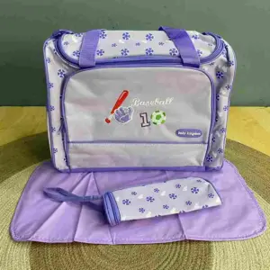 Hospital Bag 3 Pieces Set For Baby with large, medium and small organizer bags for newborn baby essentials