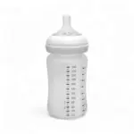Philips Avent Natural Glass Feeding Bottle Silicone Coated-240ml - Image 2