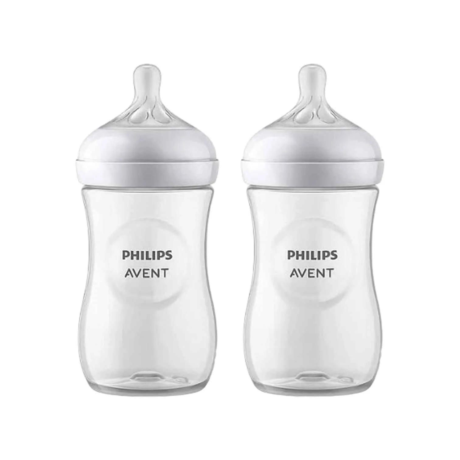 Philips Avent Natural Response Baby Feeding Bottle Wide Neck PP 260ml Twin Bottle Pack Philips Avent Natural Response Baby Feeding Bottle Wide Neck PP 260ml Twin Bottle Pack BPA Free Anti-Colic Baby Bottle