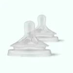 Philips Avent Natural Response Nipple Level 2 BPA Free Silicone Baby Bottle Teat 2pcs