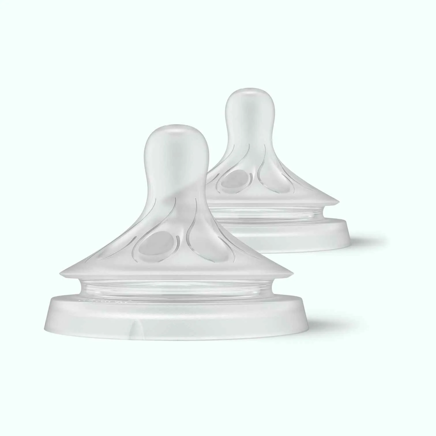 Philips Avent Teat Natural Response Nipple 2pcs Set (Level-3) Philips Avent Teat Natural Response Nipple 2pcs Set Level-3 BPA Free Silicone Baby Feeding Nipple