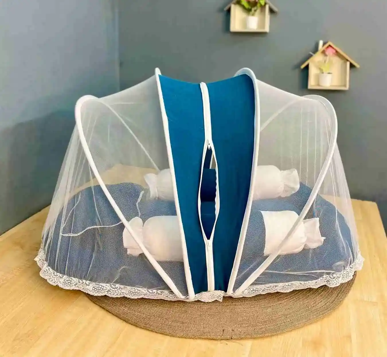 Xemum Muslin Mosquito Net Bedding Set – Pitti Color Baby Bedding Xemum Muslin Mosquito Net Bedding Set Pitti Color soft breathable baby bedding with mosquito protection
