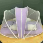 Xemum Muslin Coverd Bedding-Shimul Tula Head Pillow (M-02)- Lavender - Image 3