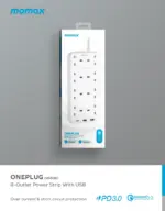 Oneplug 8-Outlet Power Strip With USB - Image 3