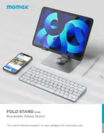 Fold Stand Rotating Tablet Stand (KH8E) - Image 2