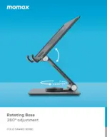 Fold Stand Rotating Tablet Stand (KH8E) - Image 3