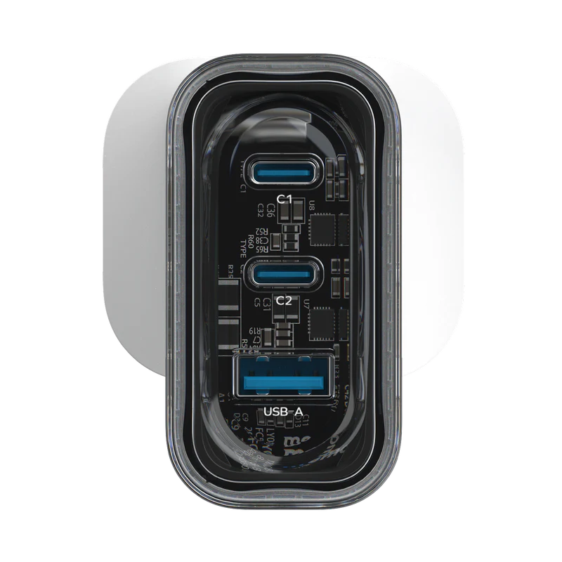 519aea8431b217d15bd2fee16ab135cd 1-Charge Flow+ 3-Port GaN Charger 80W - Image 1