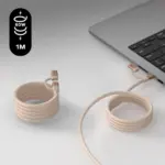 Mag.Link Duo Magnetic USB-C to USB-C & Lightning Cable 60W - 1 M - Image 5