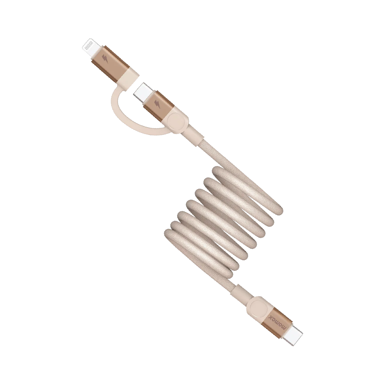 DL58_L2_01_1500.png Mag.Link Duo Magnetic USB-C to USB-C & Lightning Cable 60W - 1 M - Image 1
