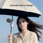 1° Go Clamp Compact Foldable Umbrella-Clip Mini Fan - Image 6