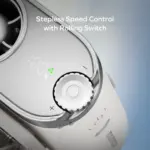 1° Go Clip High-Speed Waist-Clip Mini Fan - Image 3
