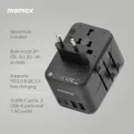 1-World Universal 5-Port Travel GaN Charger 70W - Image 3