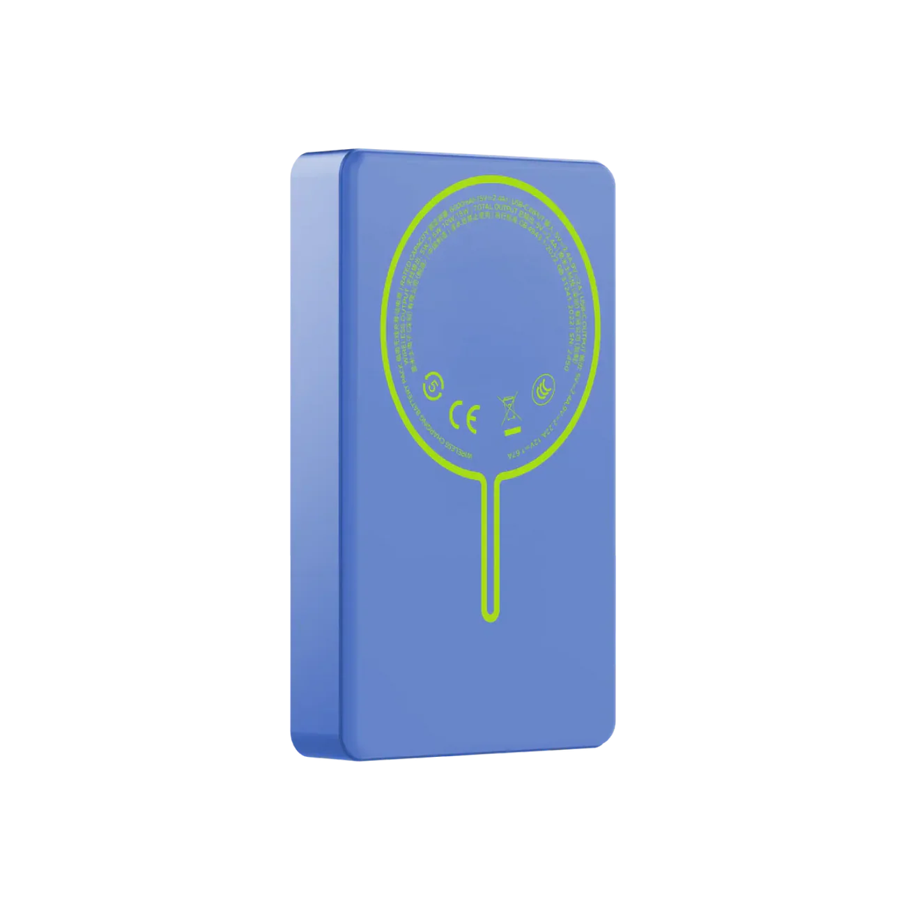 IP137_Blue.png 1-Power Pass Magnetic Wireless Power Bank 10000mAh - Image 1