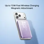 1-Power Pass 5000mAh Magnetic Wireless Charging Battery Pack - Image 5