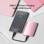 1-Power Pass 5000mAh Magnetic Wireless Charging Battery Pack - Image 3
