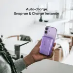 1-Power Pass 10000mAh Magnetic Wireless Battery Pack - Image 6