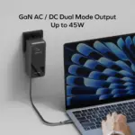 1-Pac⁺ 10000mAh 3in1 Hybrid GaN Battery Pack with Built-In Retractable Cable - Image 7