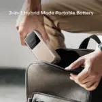 1-Pac⁺ 10000mAh 3in1 Hybrid GaN Battery Pack with Built-In Retractable Cable - Image 6
