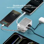 1-Power X⁺ 10000mAh Battery Pack with Dual Built-in USB-C Cable - Image 10