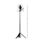 1-Snap Pole Magnetic Tripod Selfie Stick with Wireless Remote - Image 4
