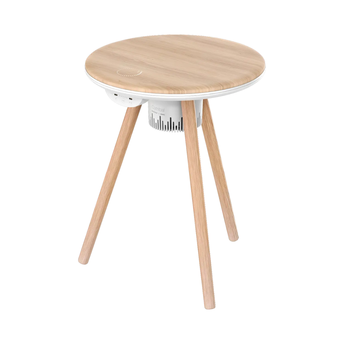 QC7_W_01_1500_bd02c3ab-2646-4a66-a5dd-719a56404873.webp Cymbal Multifunctional Foldable Smart Table With Wireless Charging, Speakers, USB-C Ports, and LED Lighting Effects - Image 1