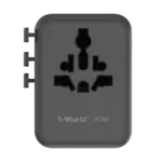 1-World² 5-Port Mini Universal Travel GaN Charger 70W with Dual AC - Image 12