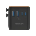 1-World² 5-Port Mini Universal Travel GaN Charger 70W with Dual AC - Image 2