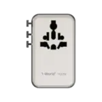 1-World² Universal 4-Port Travel GaN Charger 100W with Dual AC - Image 5