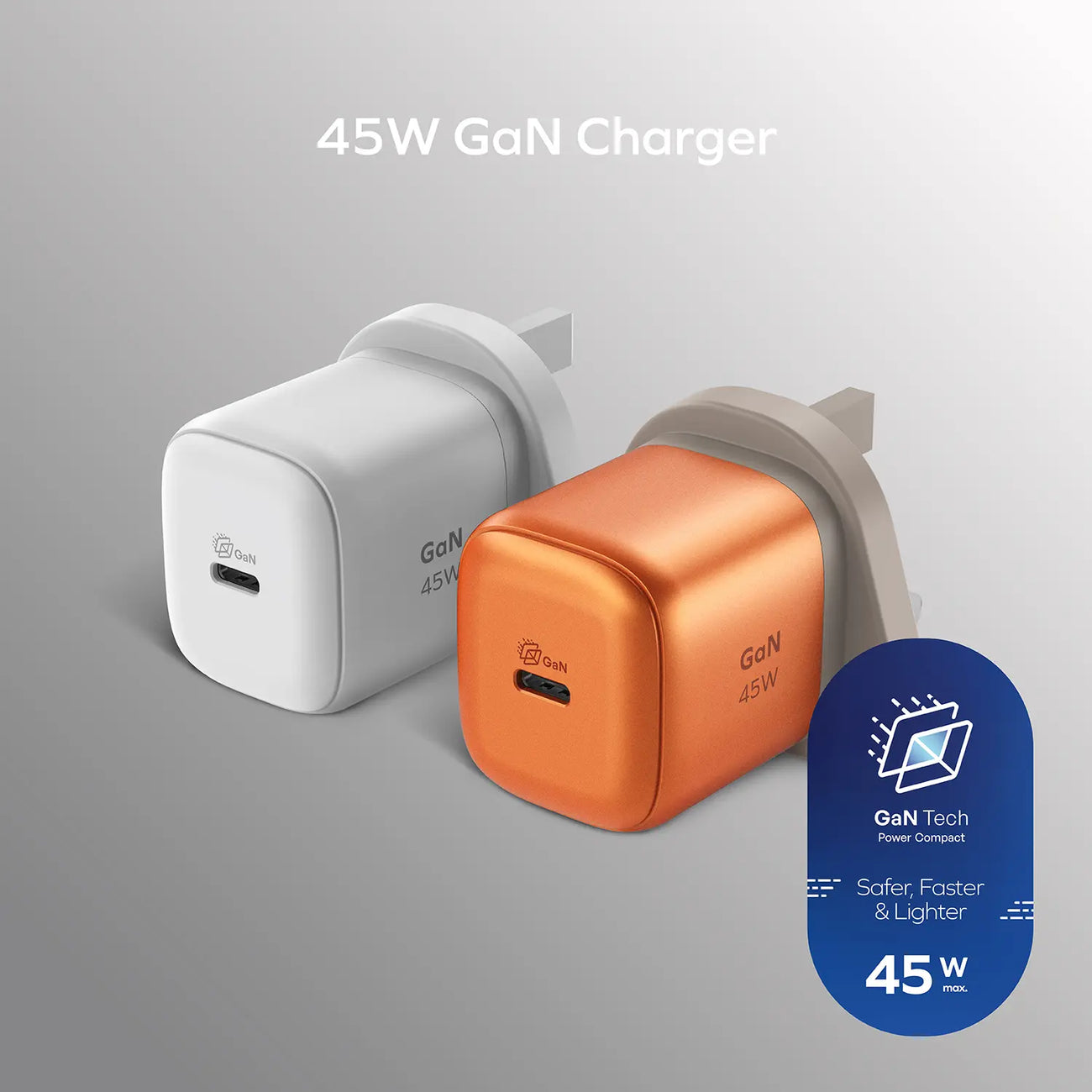 UM73UK-ContentImages_01.webp 1-Charge 45W 1- Port GaN Charger - Image 1
