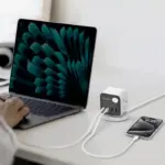 1-Charge Work Flow 3-Outlet GaN Power Cube 25W with USB Ports - Image 5