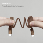 MOMAX BUNDLE SET ( 1-Charge 30W 1-Port GaN Charger+ Mag.Link 60W USB -C to USB -C Magnetic Cable ) - Image 3