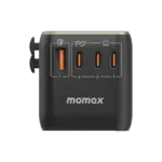 1-World Universal 4-Port Travel GaN Charger 120W + USB-C Cable - Image 5