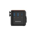 1-World+ 3-Port Travel Charger Built-In USB-C Cable 25W - Image 6