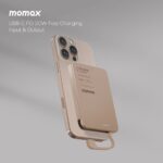 1-Power F.Pass⁺ 5000mAh Magnetic Battery Pack with Built-in Cable - Image 4