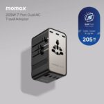 1-World² 205W 7-Port Dual AC Travel Adapter - Image 5