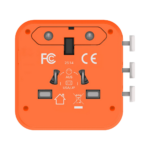 1-World² 2-Port USB-A and USB-C GaN Travel Charger 20W - Image 2
