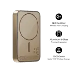 1-Power Q.Pass Qi2 10000mAh 20W Magnetic Power Bank - Image 4